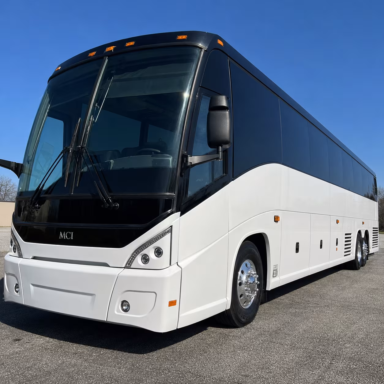 antioch charter bus services exterior