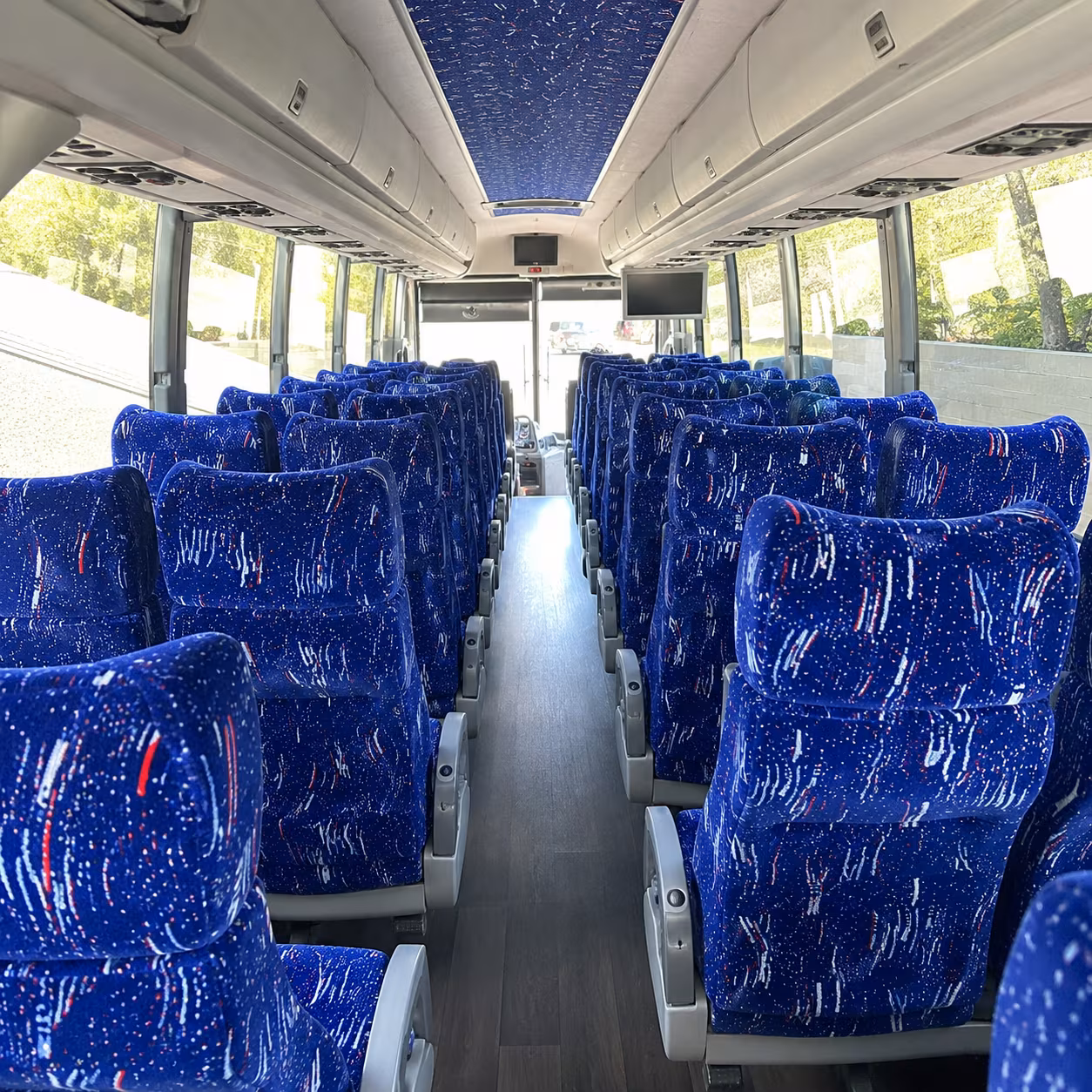 antioch charter bus services interior