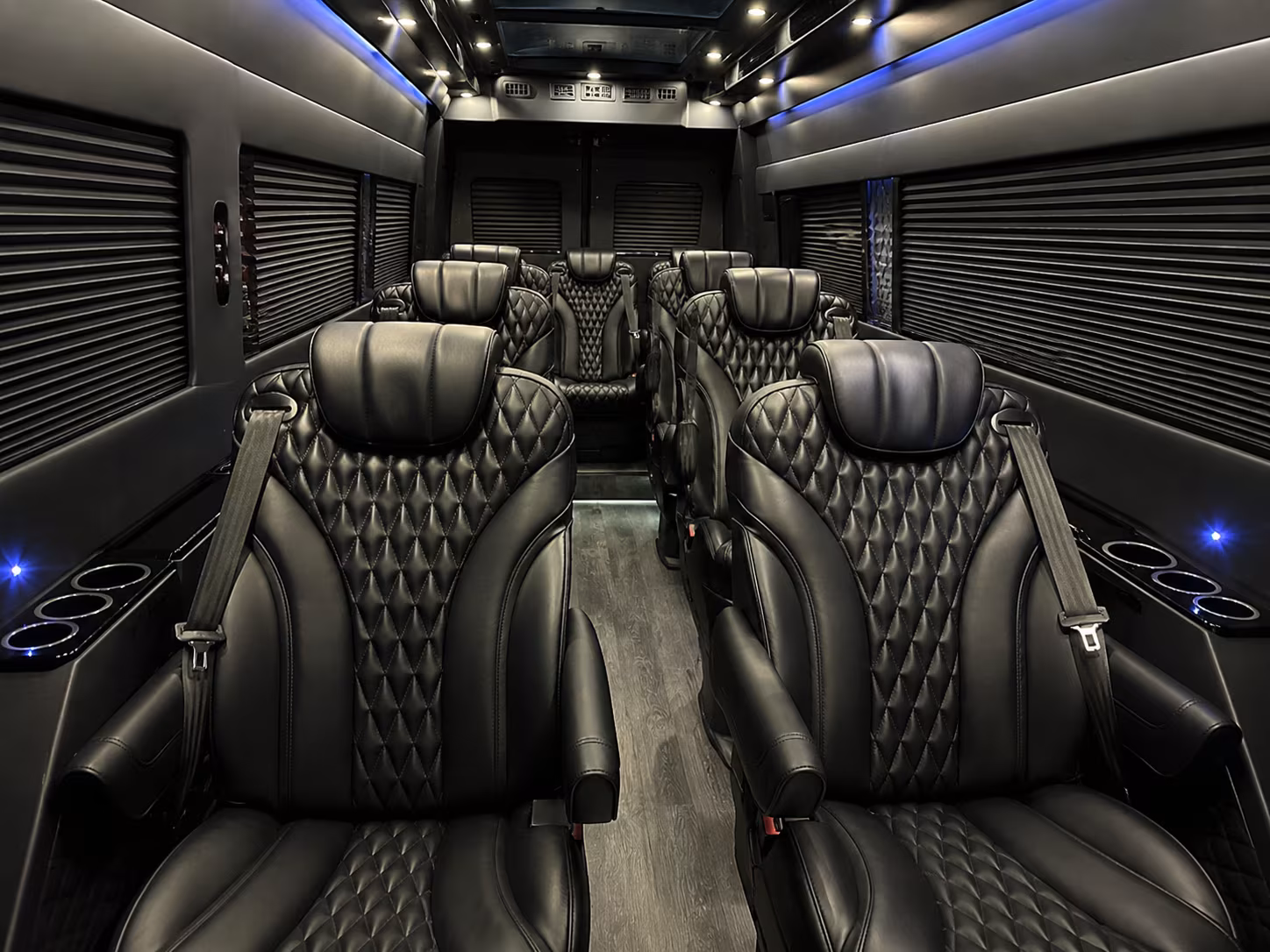 antioch private event transportation onboard seating
